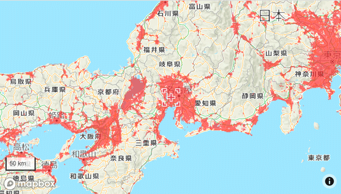 ソフトバンクエアーが快適に使えるエリアは狭い