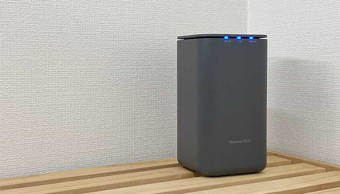 ドコモのホームルーターhome5G